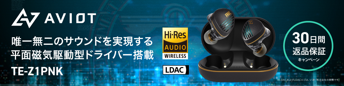 11月下旬以降発売予定・クーポン対象外】TE-D01v-MCD | AVIOT ONLINE MALL