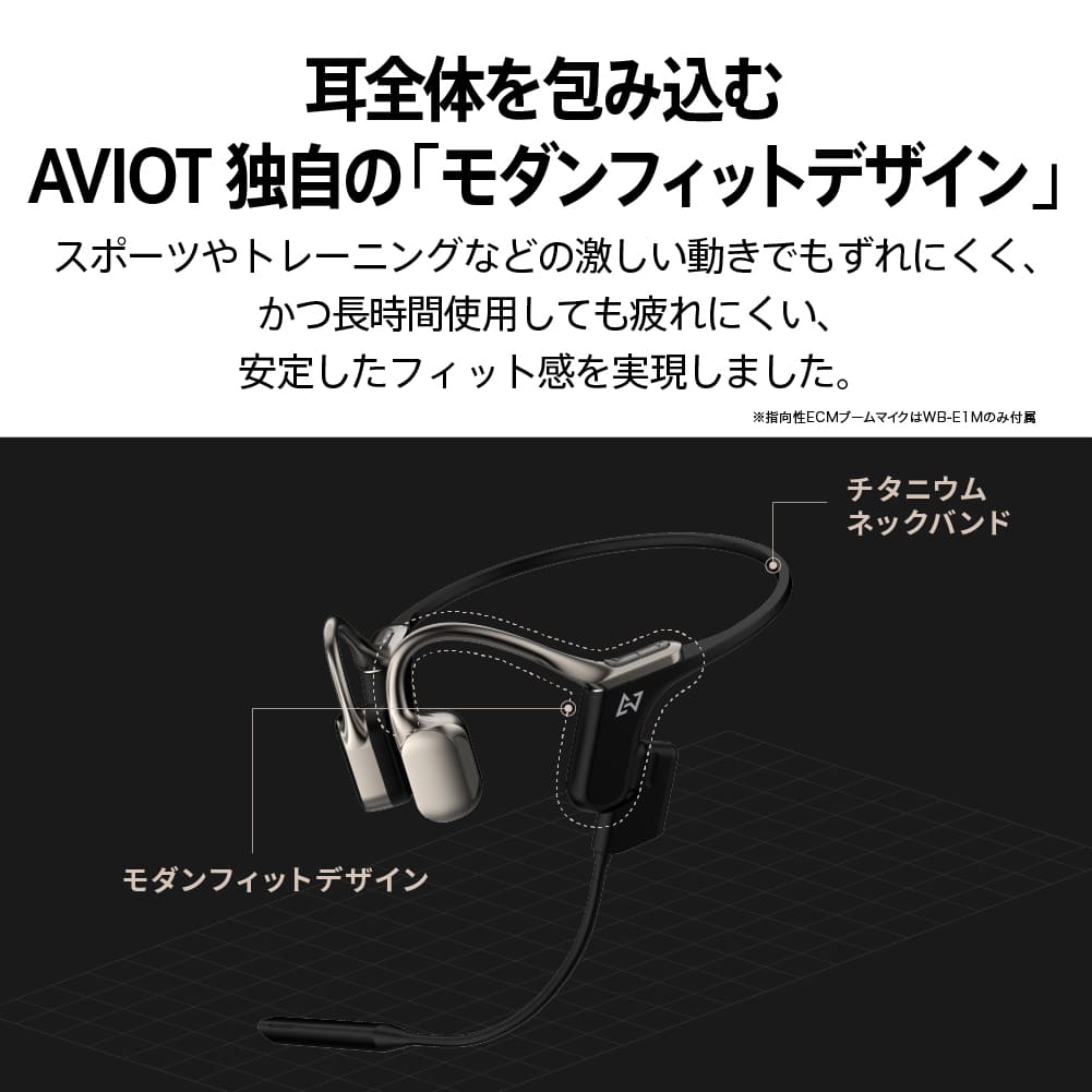 AVIOT WB-E1M 指向性ECMブームマイク同梱モデル | AVIOT ONLINE MALL