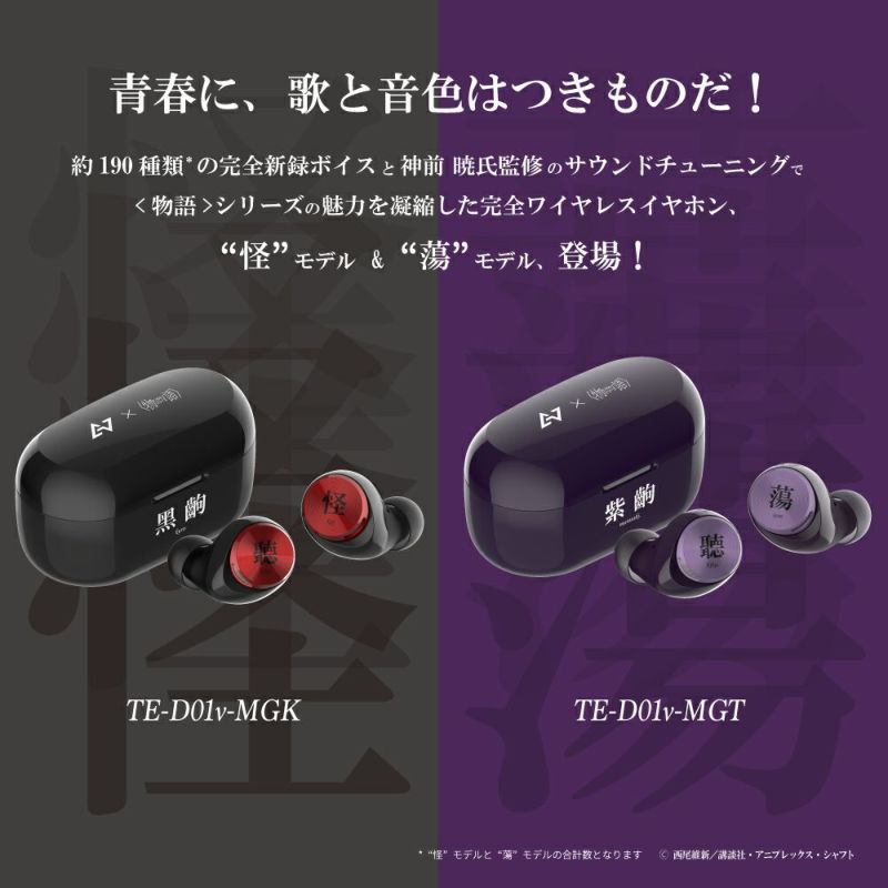 クーポン対象外】TE-D01v-MGK(怪) / TE-D01v-MGT(蕩) | AVIOT ONLINE MALL